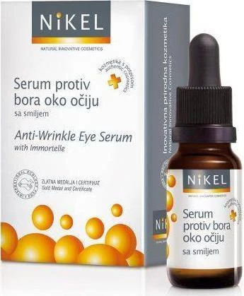 Nikel NIKEL, serumas nuo raukšlių paakių su Imortelle gėle, 10ml