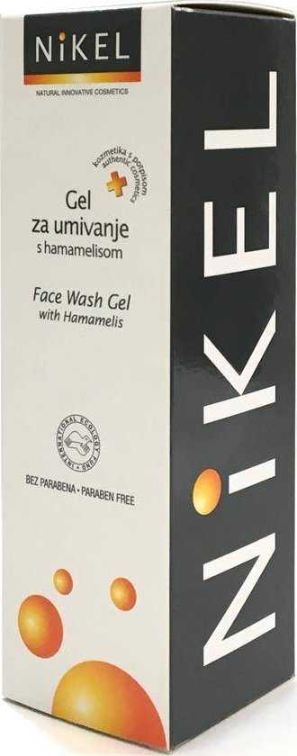 Nikel Gelis veido plovimui su virgininiu hamameliu 200 ml