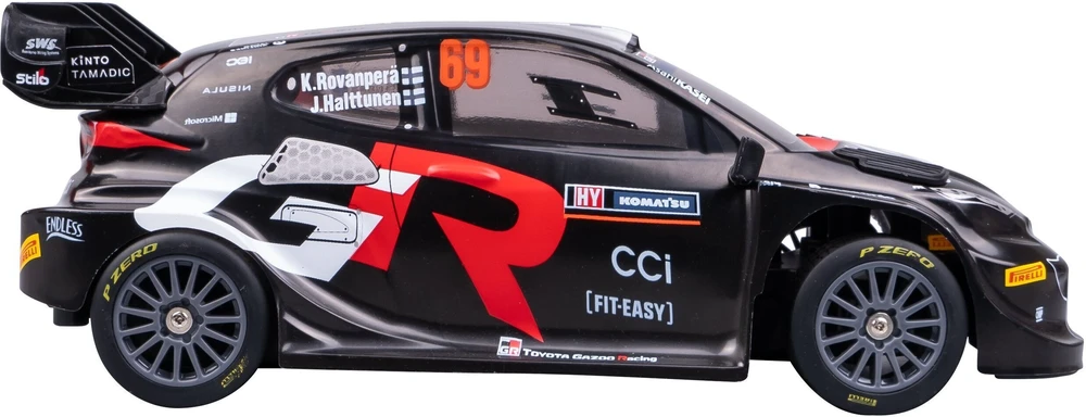 NIKKO Toyota Gazoo Racing Rovanperä Švedijos ralis 2024 1:16 su papildomomis padangomis