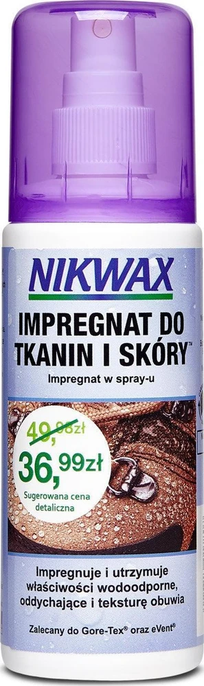Impregnantas Nikwax Fabric & Leather Proof 125ml
