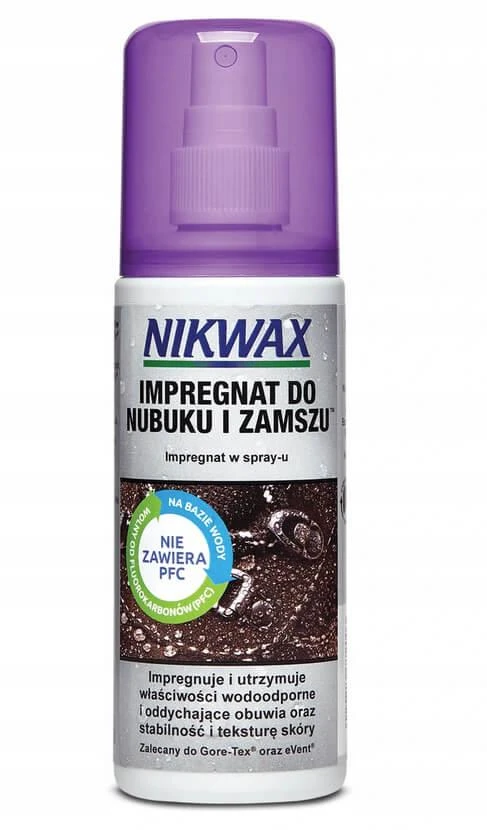 Avalynės impregnavimo priemonė Nikwax NUBUCK&SUEDE PROOF (purškiama) 125ml