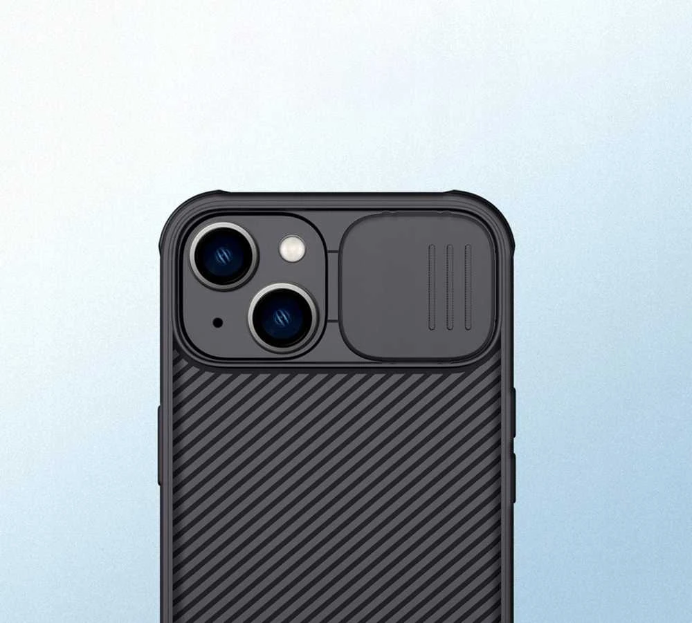 Nillkin CamShield Pro dėklas, skirtas Apple iPhone 14 Plus (juodas)