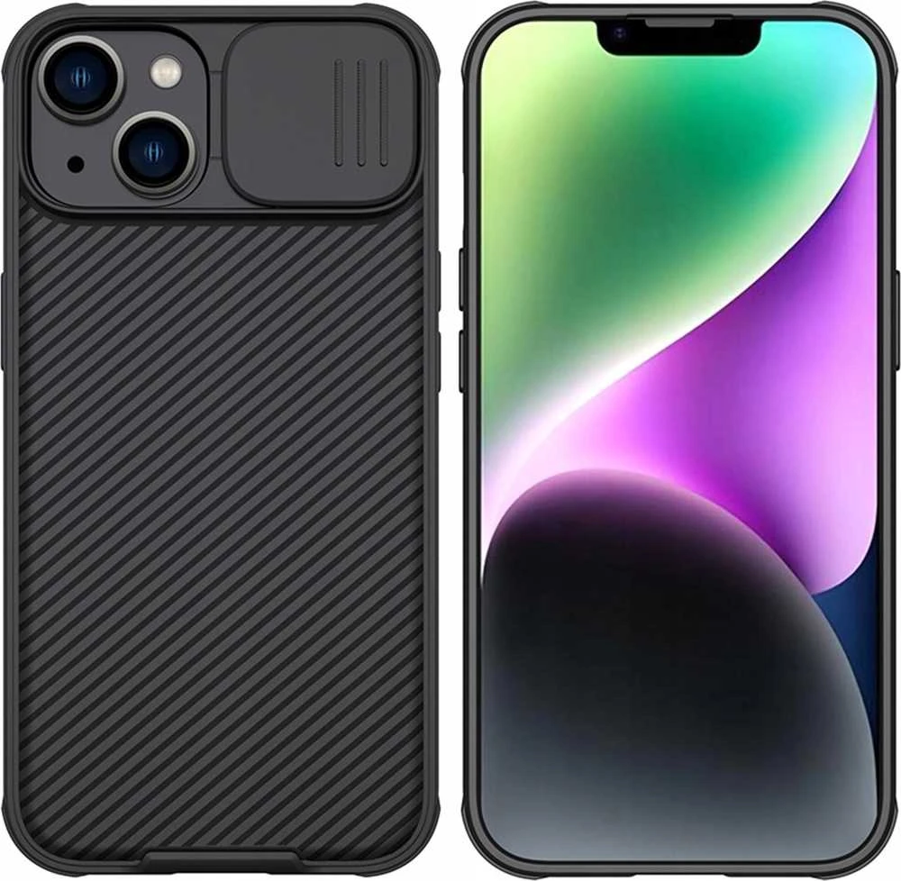 Nillkin CamShield Pro dėklas, skirtas Apple iPhone 14 Plus (juodas)