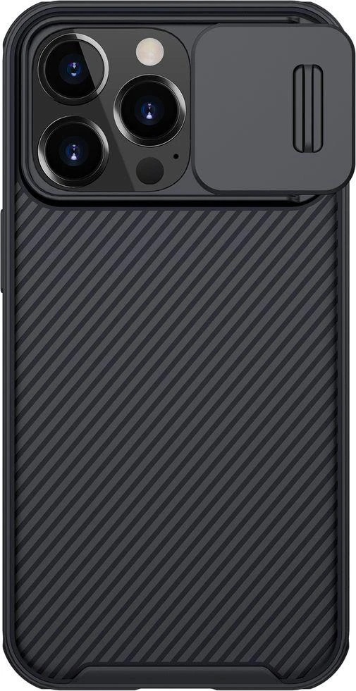 Nillkin CamShield Pro dėklas, skirtas Apple iPhone 13 Pro Max (juodas)