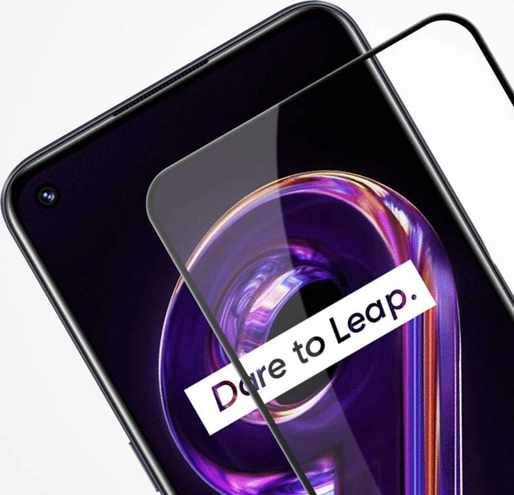 Nillkin CP+PRO ultra-thin full-screen apsauginis stiklas with 0.2 mm frame 9H Realme 9 Pro juodas