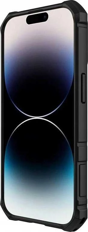 Nillkin CamShield Armor Pro dėklas, skirtas iPhone 14 Pro (juodas)