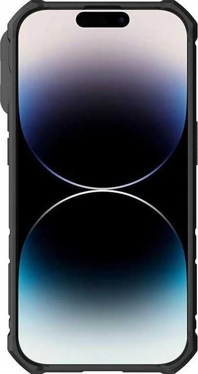 Nillkin CamShield Armor Pro dėklas, skirtas iPhone 14 Pro (juodas)