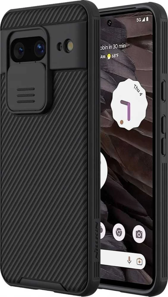 Nillkin CamShield PRO Hard Google Pixel 8 dėklas telefonui juodos spalvos