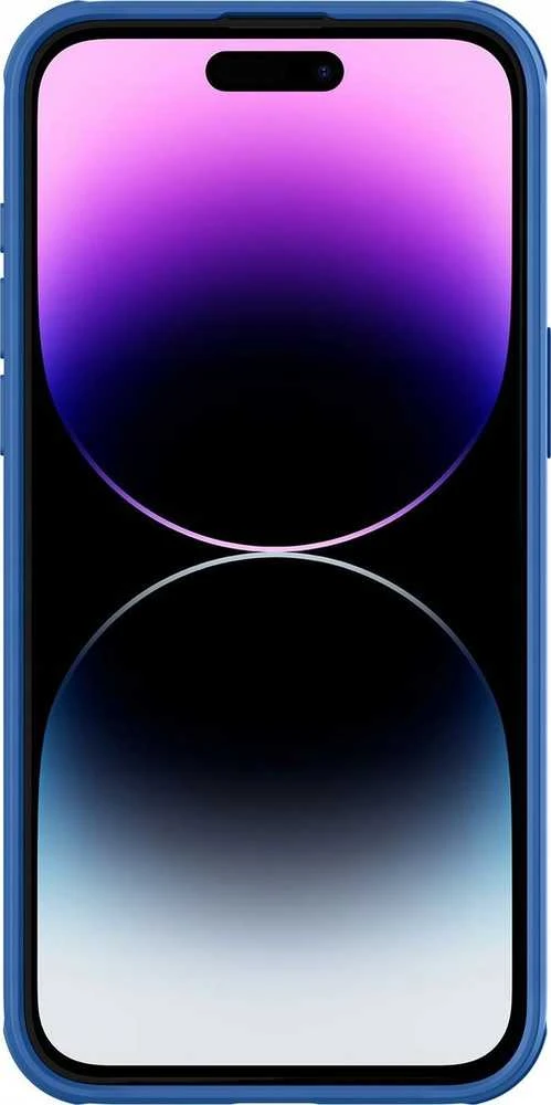 Dėklas Nillkin CamShield Pro Apple iPhone 15 Pro mėlynas