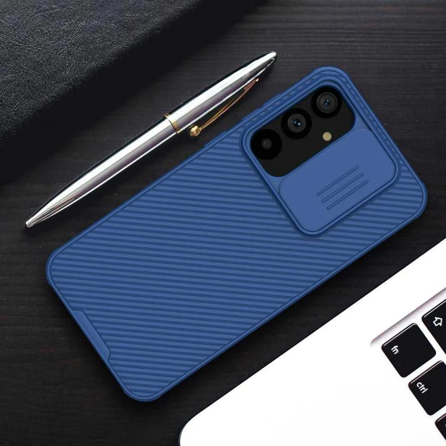 Dėklas Nillkin CamShield Pro Samsung S711 S23 FE mėlynas