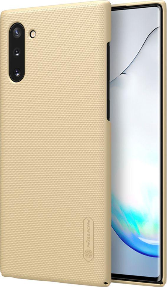 Samsung Nillkin Frosted Shield Galaxy Note 10 dėklas – universalus auksinis