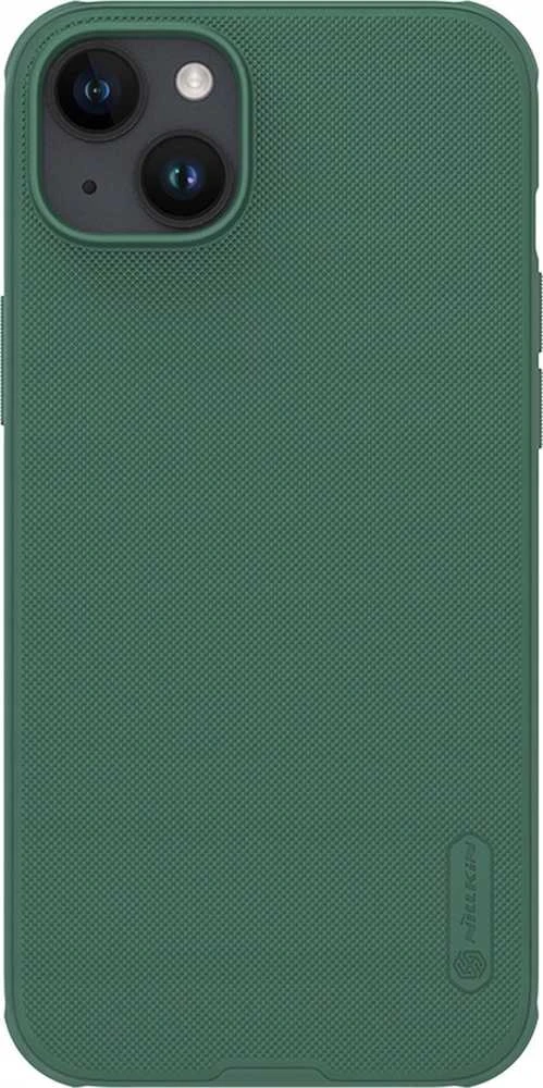 Dėklas Nillkin Super Frosted Shield Pro Apple iPhone 15 Plus žalias