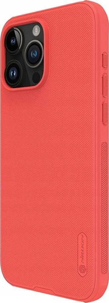 Dėklas Nillkin Super Frosted Shield Pro Apple iPhone 15 Pro Max raudonas
