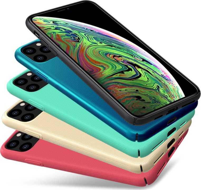 Nillkin Super Frosted Shield - dėklas skirtas Apple Apple iPhone 11 Pro Max Mint Žalias