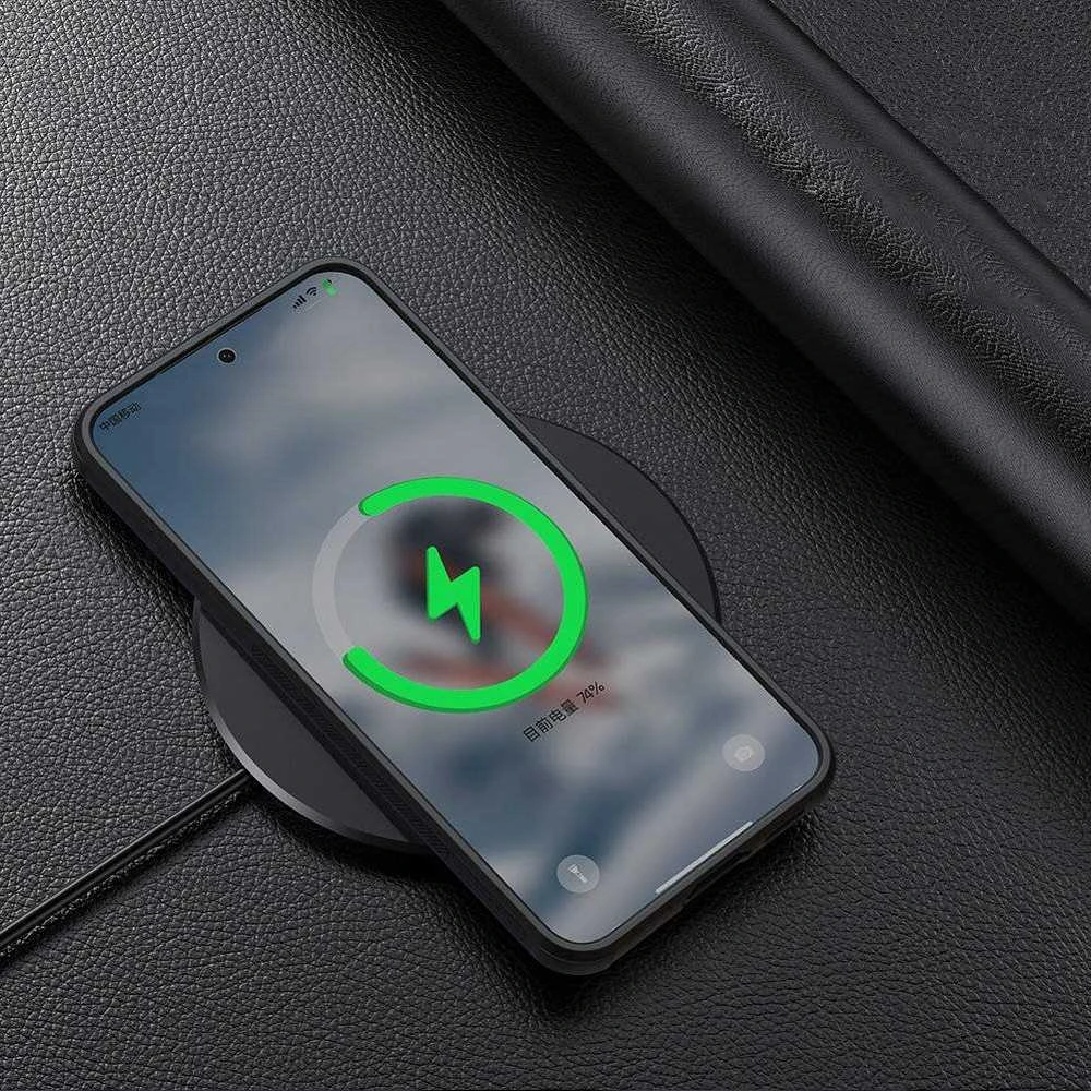 Nillkin CamShield Leather S Samsung Galaxy S23 Plus camera dėklas telefonui juodos spalvos