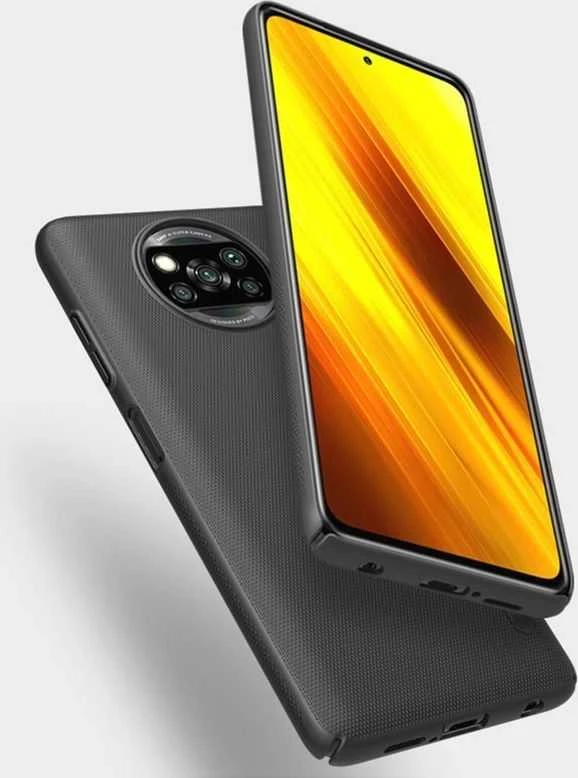Nillkin Frosted dėklas Xiaomi Poco X3 NFC (mėlynas) universaliam