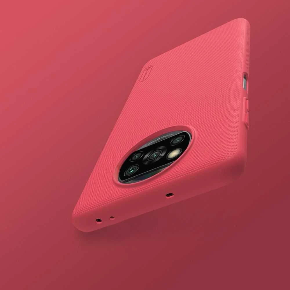 Nillkin Frosted dėklas Xiaomi Poco X3 NFC (mėlynas) universaliam