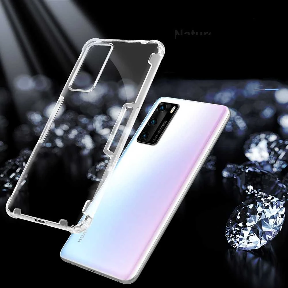Dėklas Nillkin Nature TPU Case Huawei P40 skaidrus