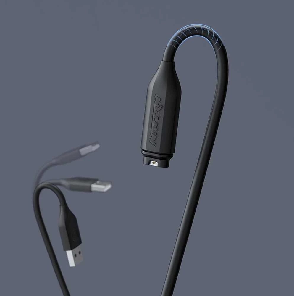 Nillkin Garmin Watch USB įkrovimo laidas (juodas)