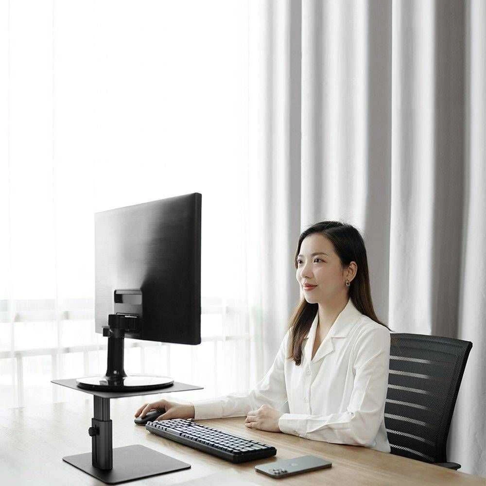 Stovas monitoriui / nešiojamam kompiuteriui Nillkin HighDesk (juodas)