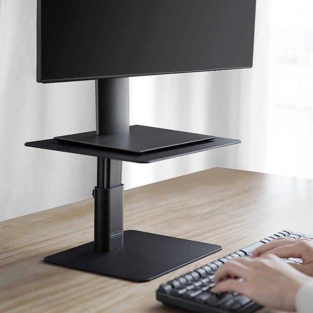 Stovas monitoriui / nešiojamam kompiuteriui Nillkin HighDesk (juodas)