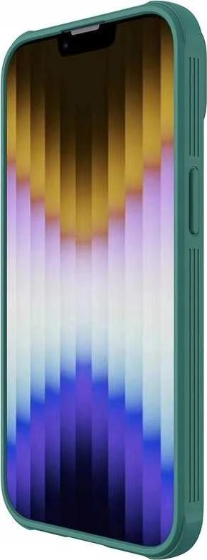 Nillkin CamShield Pro Apple iPhone 14 Plus Armored Camera Protector dėklas telefonui žalios spalvos