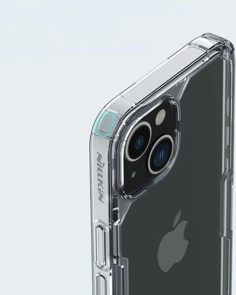Nillkin Nature TPU Pro dėklas, skirtas Apple iPhone 14 Plus (mėlynas)