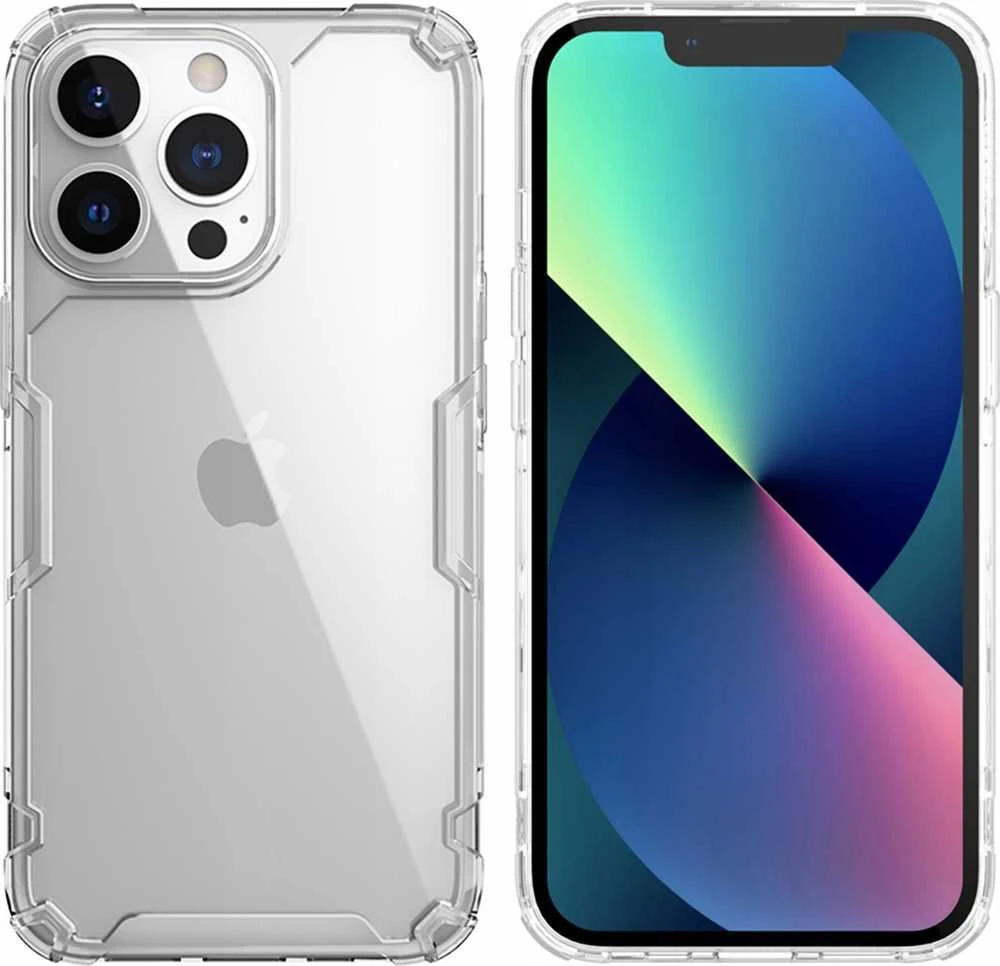 Nillkin Nature TPU Pro dėklas, skirtas Apple iPhone 14 Pro (baltas)