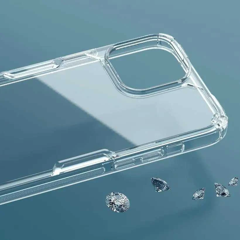 Nillkin Nature TPU Pro dėklas, skirtas Apple iPhone 14 Pro Max (baltas)