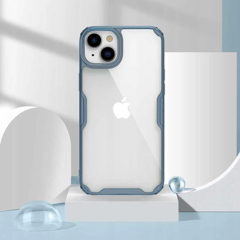 Dėklas Nillkin Nature TPU Pro Apple iPhone 15 Plus baltas