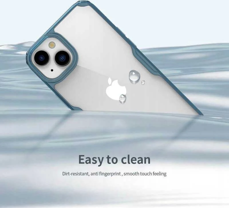 Dėklas Nillkin Nature TPU Pro Apple iPhone 15 Plus baltas