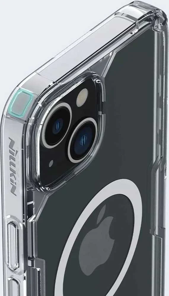 Nillkin Nature Pro armored with MagSafe Apple iPhone 15 Plus – dėklas telefonui mėlynos spalvos