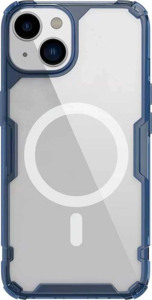 Nillkin Nature Pro armored with MagSafe Apple iPhone 15 Plus – dėklas telefonui mėlynos spalvos