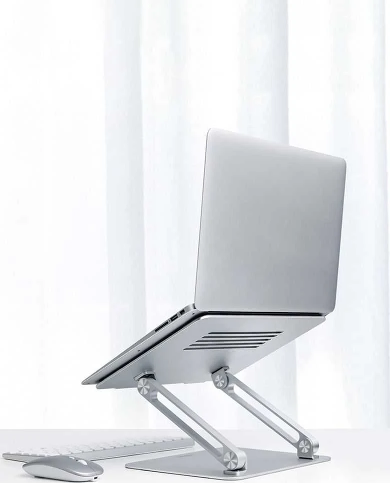 Nillkin ProDesk Adjustable nešiojamo kompiuterio stovas sidabrinės spalvos