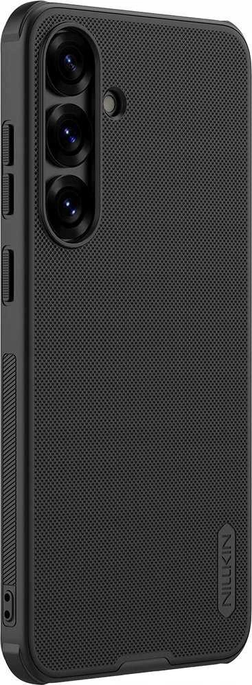 Nillkin Super Frosted Shield Pro Magnetic Case Samsung S25 MagSafe – dėklas telefonui juodos spalvos