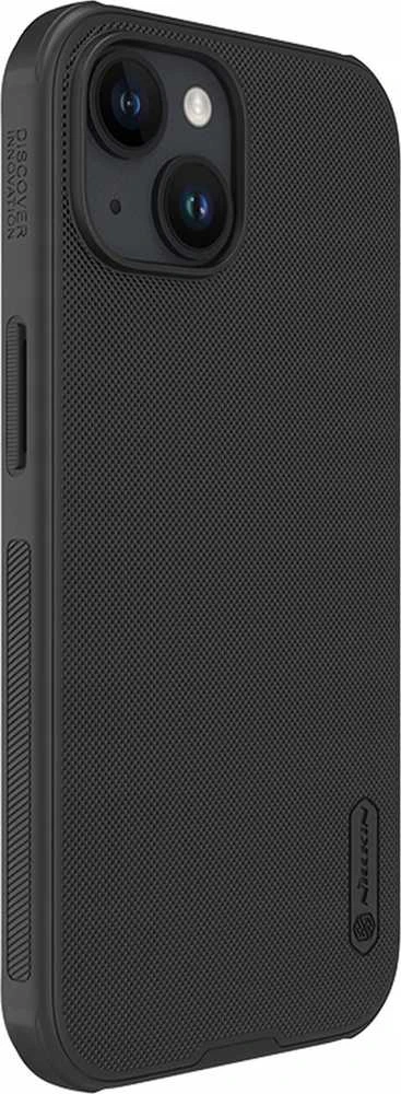Dėklas Nillkin Super Frosted Shield Pro Apple iPhone 15 Plus juodas