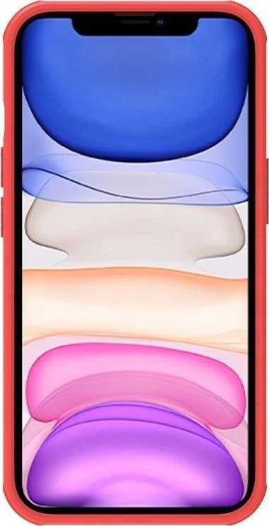 Dėklas Nillkin Super Frosted Shield Pro Apple iPhone 14 Plus raudonas