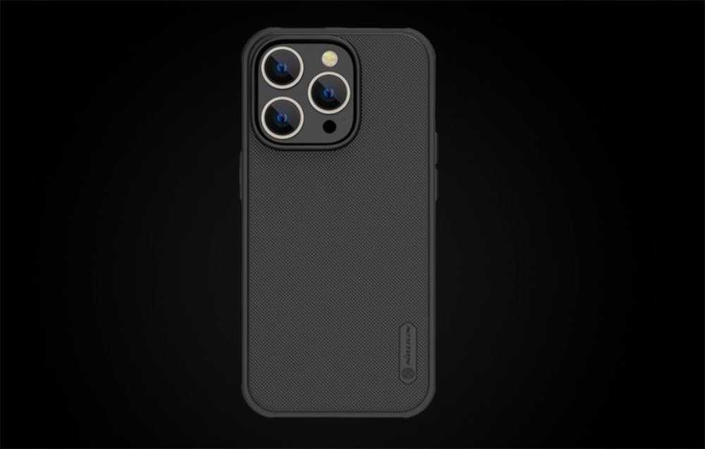 Dėklas Nillkin Super Frosted Shield Pro Apple iPhone 14 Pro Max juodas