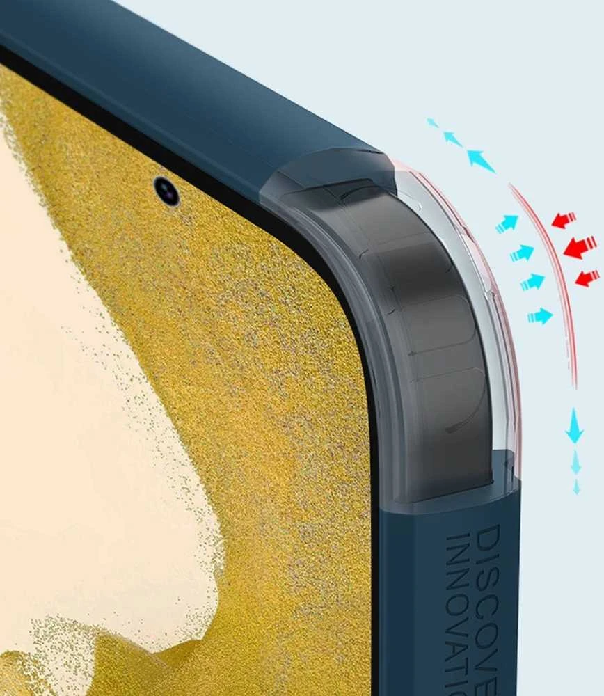 Dėklas Nillkin Super Frosted Shield Pro Samsung S916 S23 Plus 5G raudonas