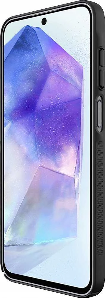 Nillkin Super Frosted nugarėlė Samsung Galaxy A16 4G/5G dėklas telefonui juodos spalvos