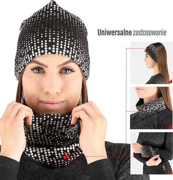 Kepurė OKN0477 DAUGIAFUNKCINĖ ATŠVAISTINĖ JUOSTELĖ NILS