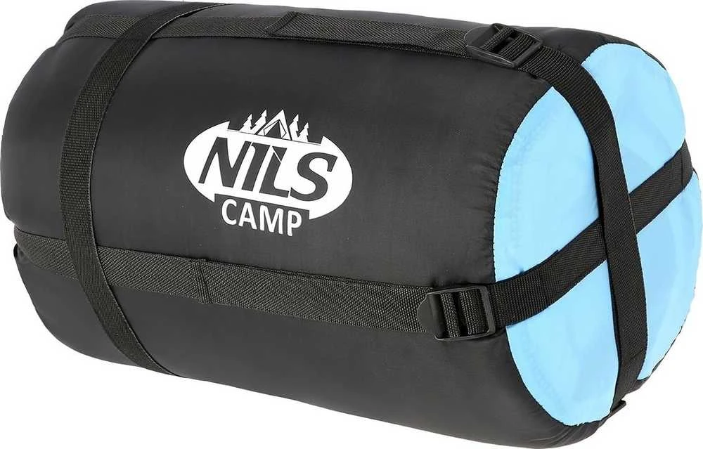 Miegmaišis Nils Camp NC2012 juodas-mėlynas