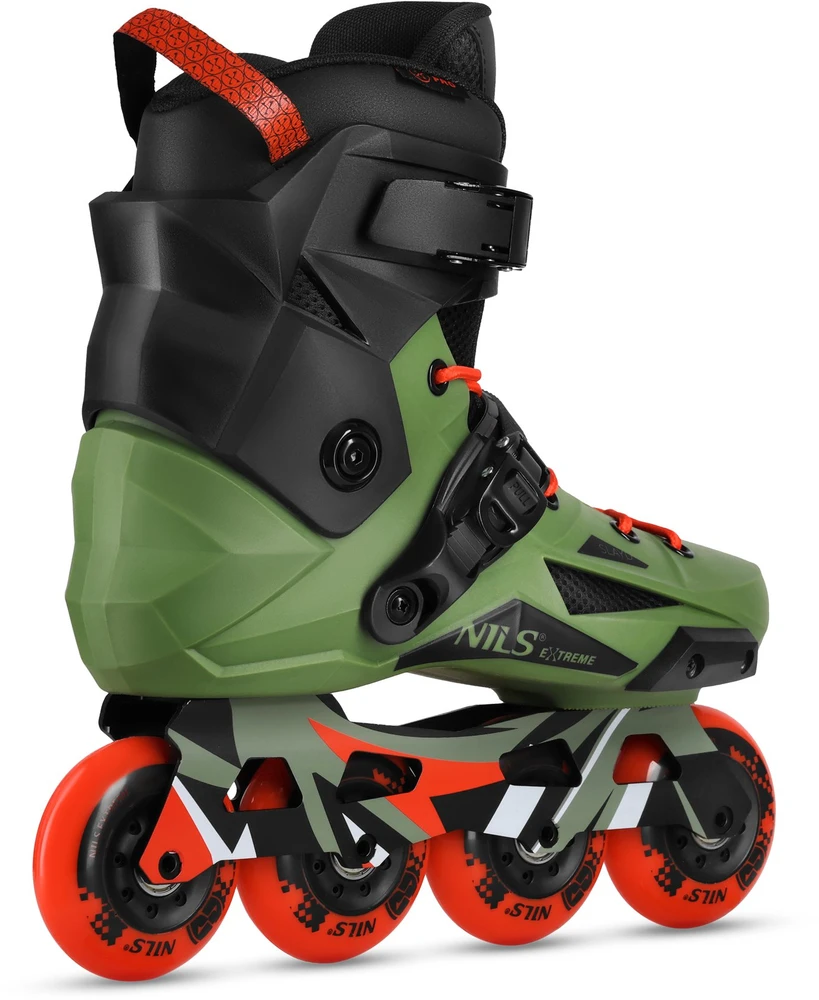 Nils Extreme NA1601 Žalias SLALOM INLINE SKATES SLAYD