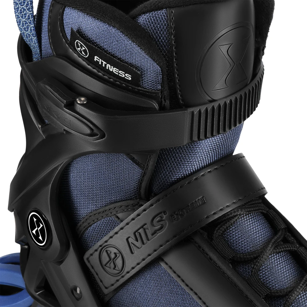 Riedučiai NA22151 Armour, juodi, 38 dydis, Nils Extreme