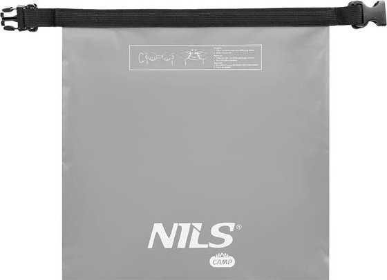 Neperšlampamas krepšys NILS CAMP NC1703, pilkas, 15 l