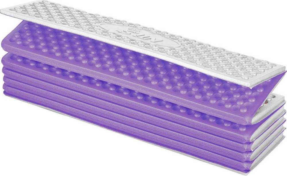Nils Extreme NC17103 Sulankstomas turistinis kilimėlis su aliuminio pagrindu + XPE 195 cm Violetinė NILS CAMP