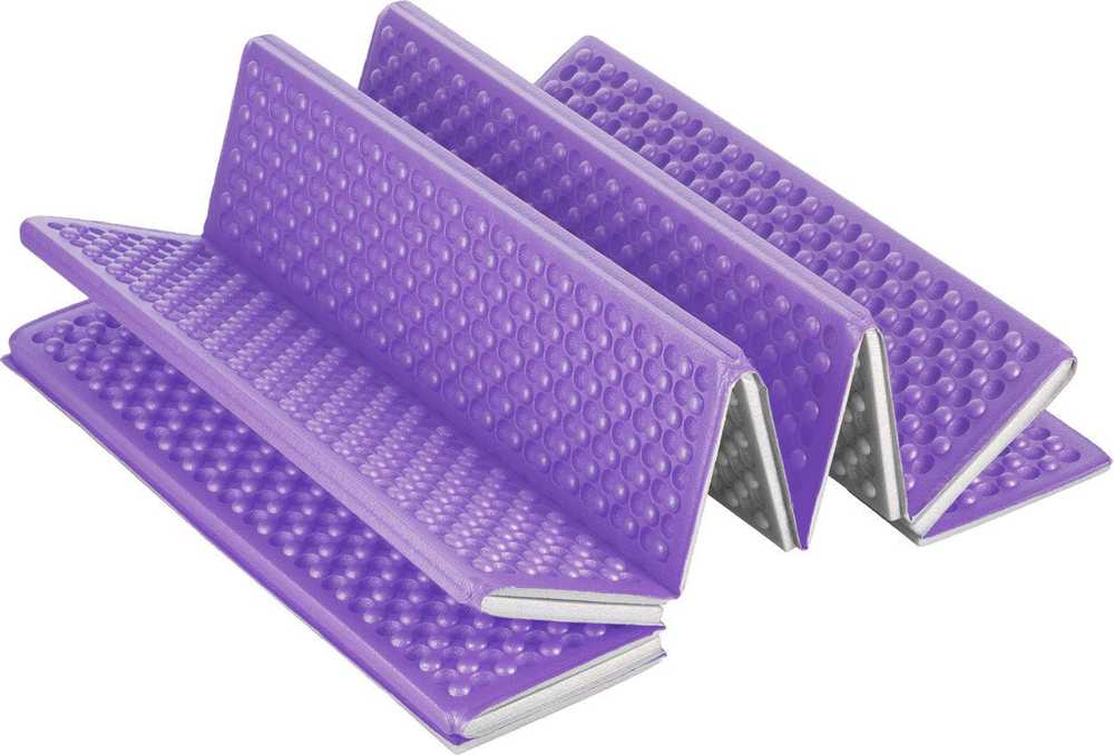 Nils Extreme NC17103 Sulankstomas turistinis kilimėlis su aliuminio pagrindu + XPE 195 cm Violetinė NILS CAMP