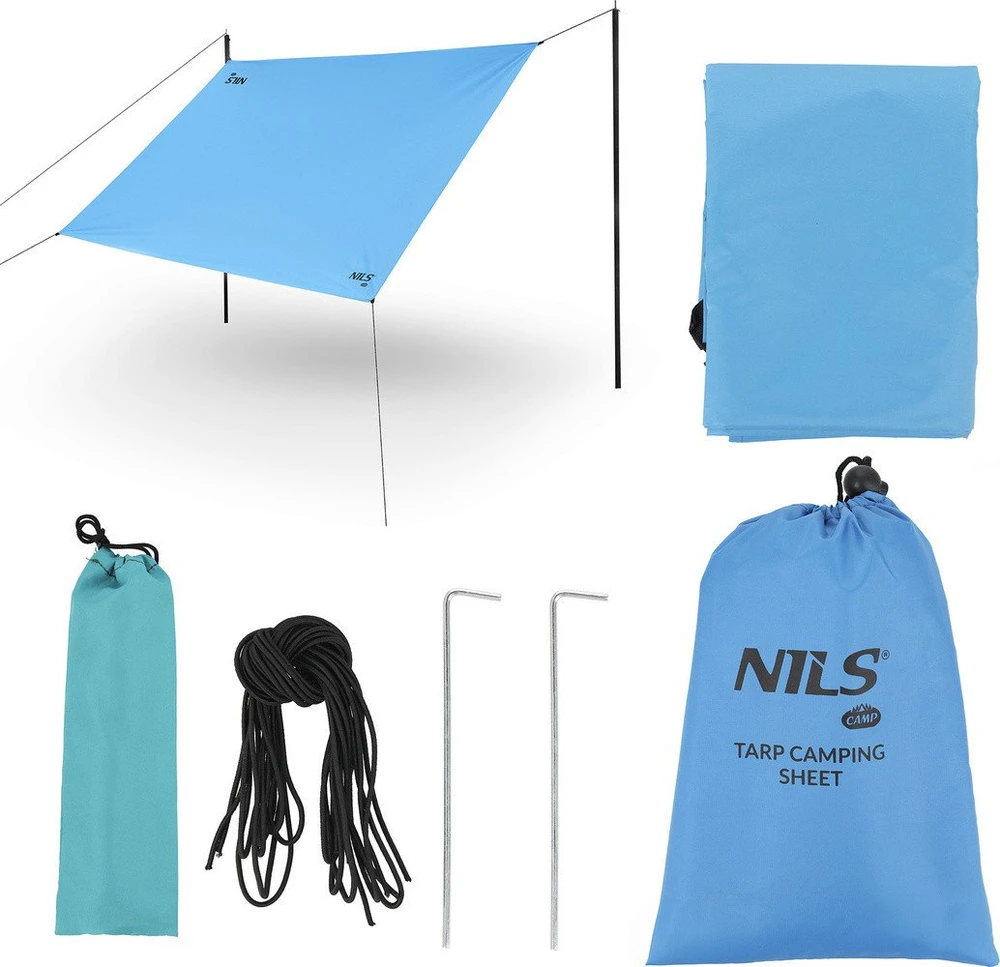 Plandeka Nils Extreme NC17111 płachta biwakowa kempingowa 230x140 cm Nils Camp