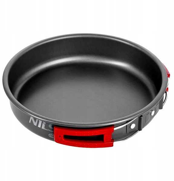 Nils Camp turistinė keptuvė 21cm, 1.6l, sulankstoma rankena