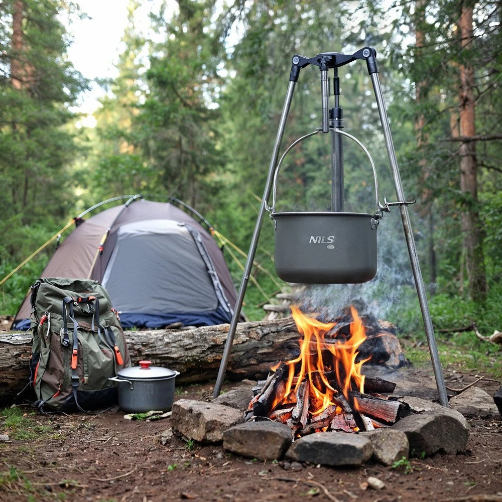 Nils Extreme NC17117 Puodas Turistinis Z POKRYWKĄ 4 L NILS CAMP